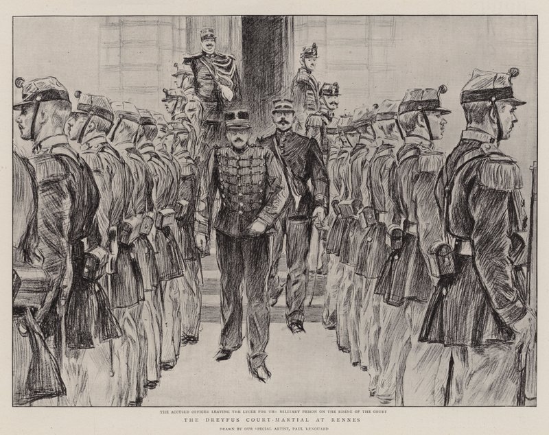 雷恩的Dreyfus Court-Martial 作者 查尔斯·保罗·雷诺德