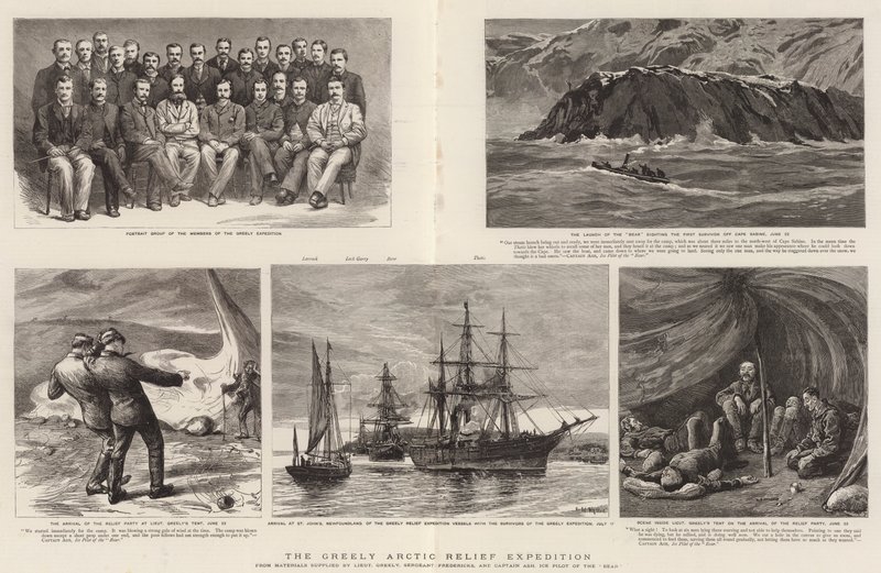 Greely Arctic Relief Expedition 作者 查尔斯·威廉·威利