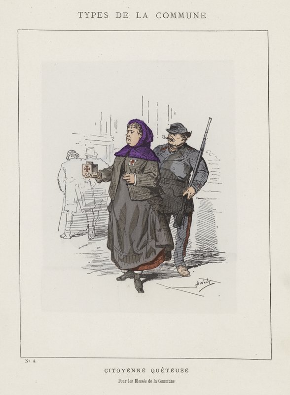 Citizen Queteuse，For the Comoes of the Commune 作者 查尔斯·阿尔伯特·德·阿诺克斯·贝尔托