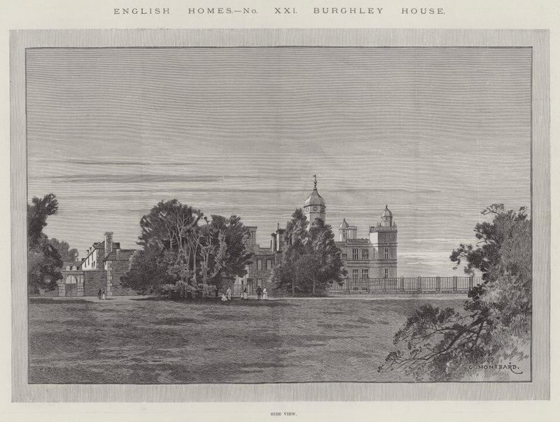 Burghley House 作者 查尔斯·奥古斯特·洛伊