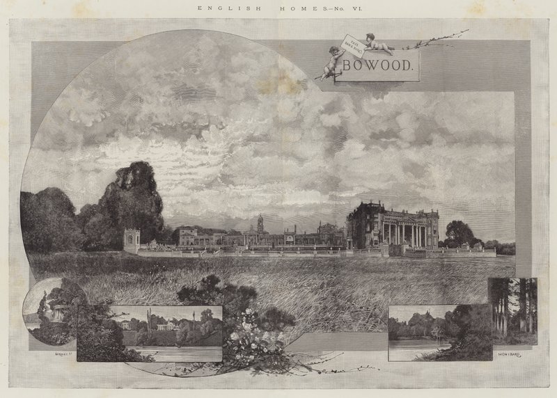 英国家园，Bowood 作者 查尔斯·奥古斯特·洛伊