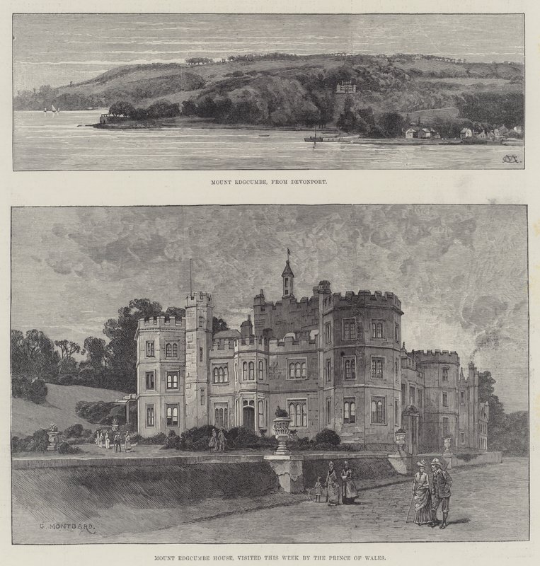 Mount Edgcumbe House 作者 查尔斯·奥古斯特·洛伊