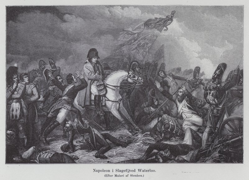 Napoleon at the Battle of Waterloo 作者 查尔斯·奥古斯特·斯托本