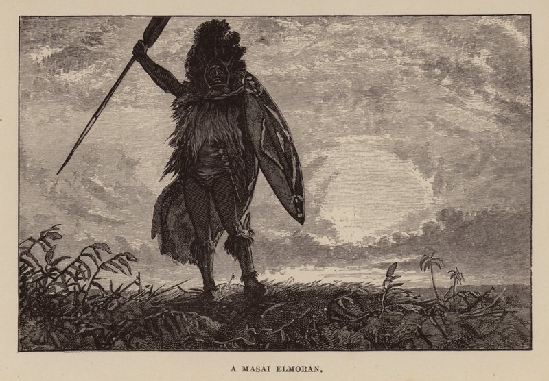 H Rider Haggard 为 Allan Quatermain 创作的插图（版画） 作者 查尔斯·亨利·马尔科姆·克尔