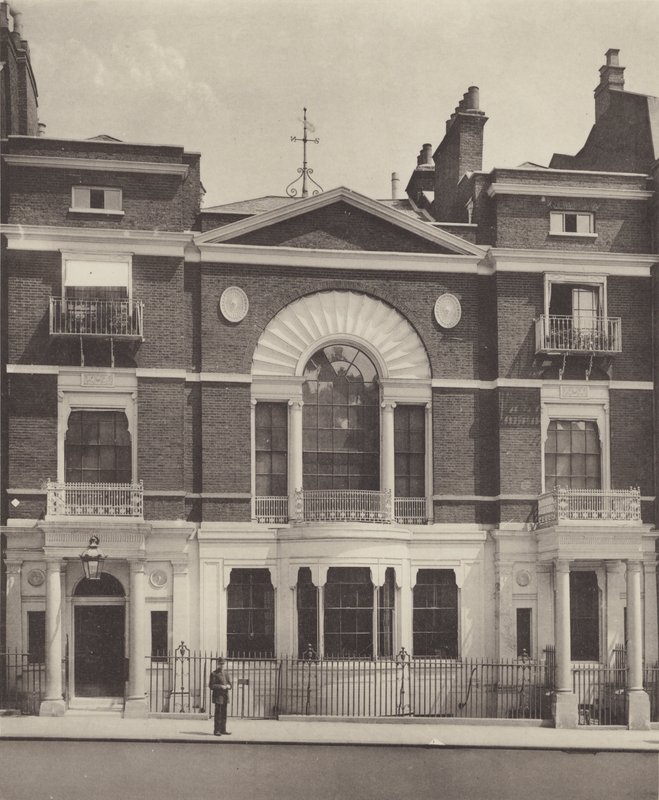 Boodles Club，St James Street，South West 作者 查尔斯·拉瑟姆（Charles Latham）