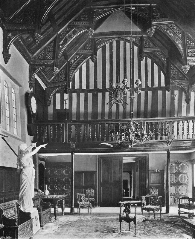 Giffords Hall：约翰斯国王宴会厅 作者 查尔斯·拉瑟姆（Charles Latham）
