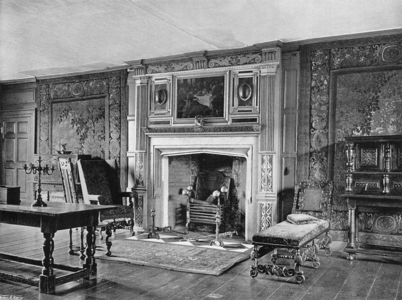 Rothamsted的Tapestry-Room 作者 查尔斯·拉瑟姆（Charles Latham）