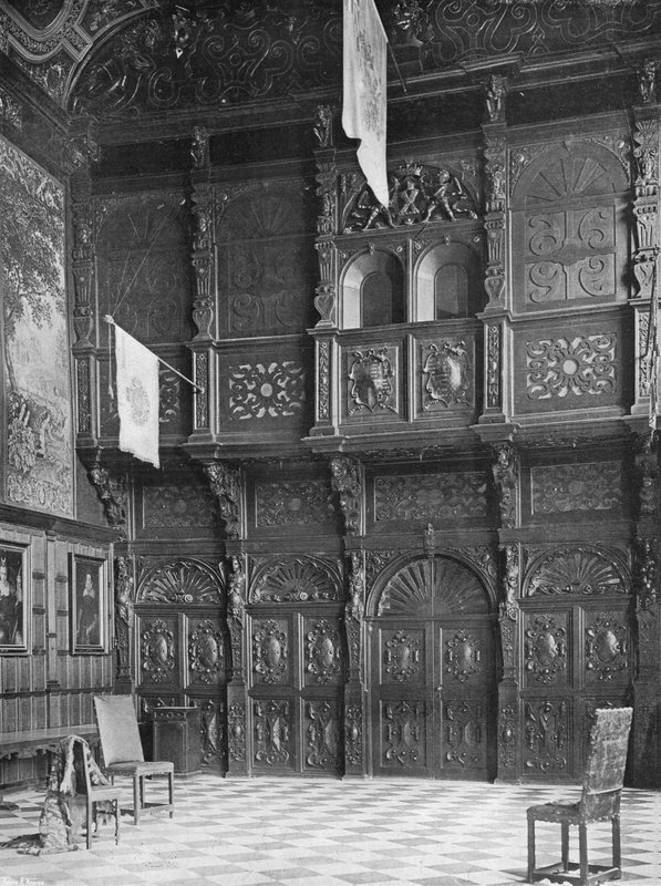 The West Screen of the Marble Hall (b/w photo) 作者 查尔斯·拉瑟姆（Charles Latham）