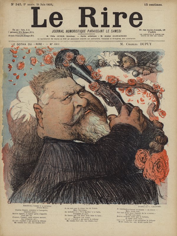 Charles Dupuy，笑声插图 作者 查尔斯·莱安德烈