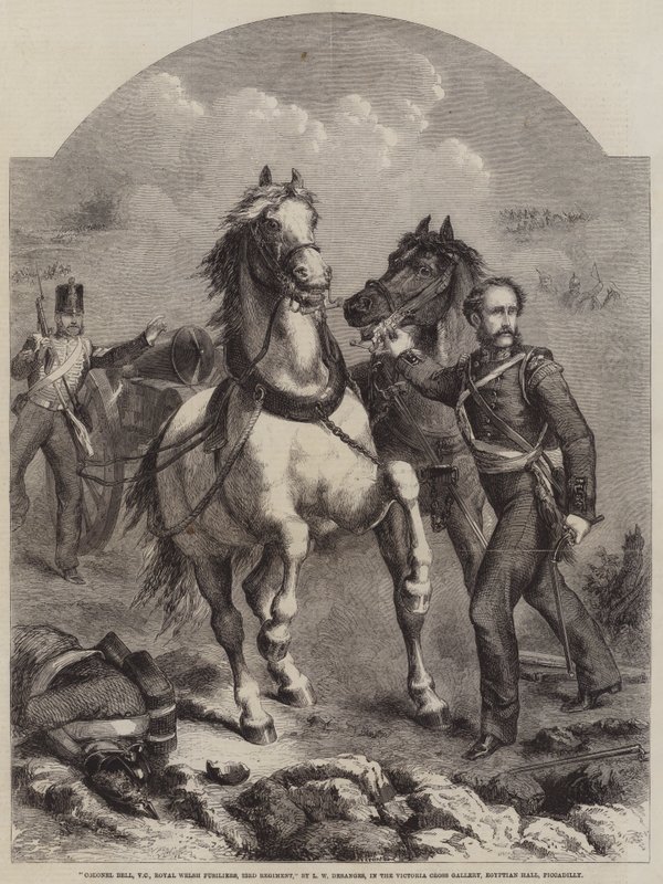 贝尔上校，VC，皇家威尔士Fusiliers，第23团 作者 骑士路易斯·威廉·迪桑格斯
