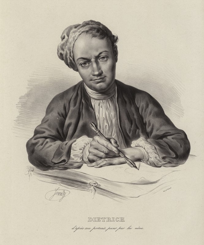 Christian Wilhelm Ernst Dietrich，德国艺术家 作者 克里斯蒂安·威廉·欧内斯特·迪特里希