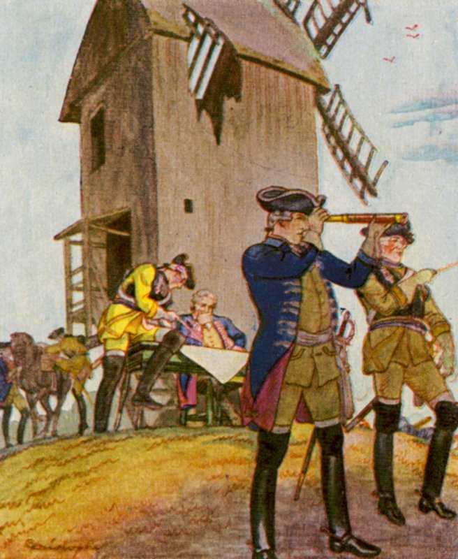 Feldherrnhugel / 指挥官山（彩色石版画） 作者 克里斯托夫（1856年1945年）