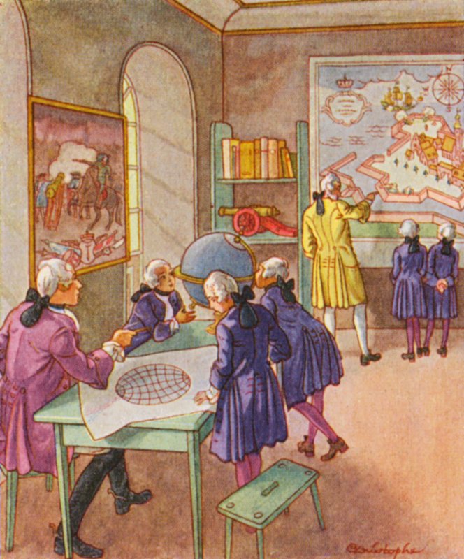 战争学校（彩色印刷版） 作者 克里斯托夫（1856年1945年）