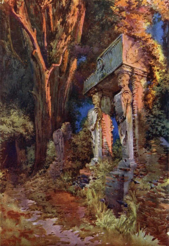 Cleatides在Villa Ginnetti，Velletri 作者 福米利委员