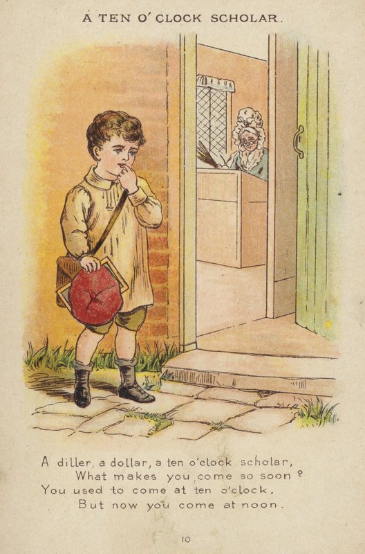 Nursery rhyme: A Ten O