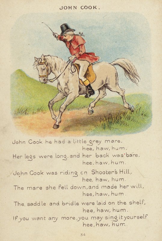 Nursery rhyme: John Cook (chromolitho) 作者 康斯坦斯·哈斯伍德
