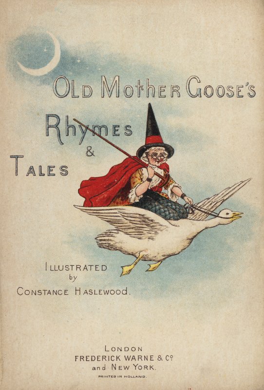 Title-page illustration for Old Mother Goose