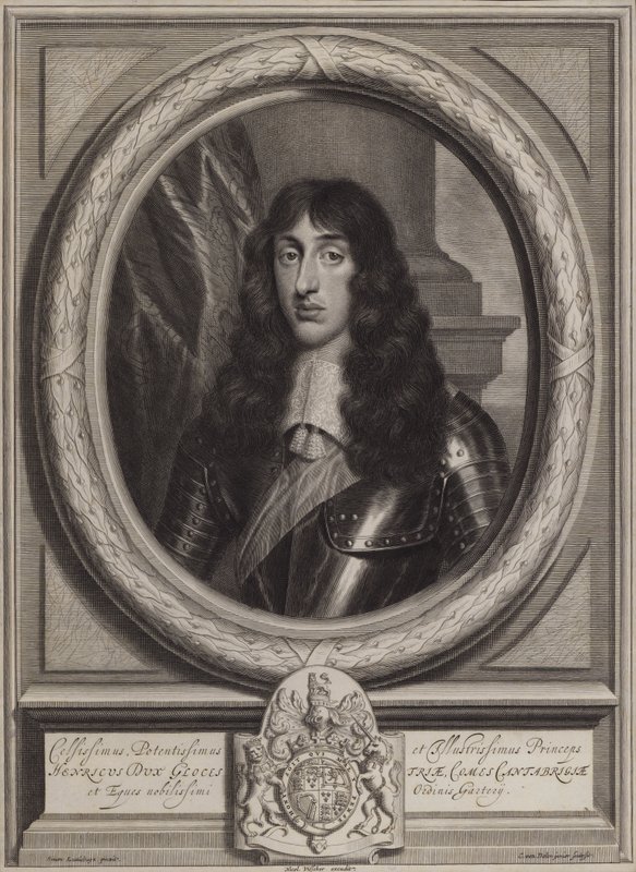 亨利·斯图亚特，格洛斯特公爵，查理一世国王的小儿子（版画） 作者 Cornelis II Van Dalen