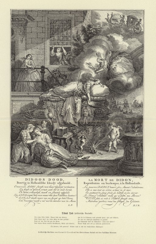 Dido的死亡 作者 Cornelis Troost