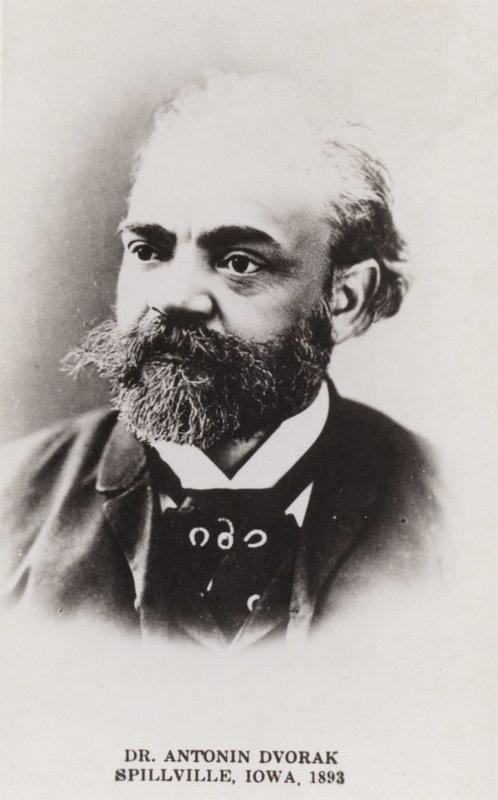爱丁堡斯皮尔维尔的Antonin Dvorak，1893年 作者 捷克摄影师