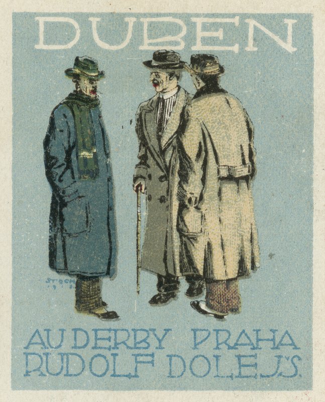 四月。 Au Derby Rudolf Dole时装秀，布拉格 作者 捷克学派