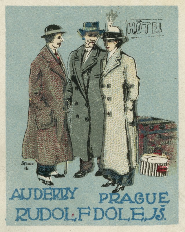 Au Derby Rudolf Dole时装秀，布拉格 作者 捷克学派