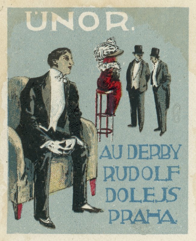 二月。 Au Derby Rudolf Dole时装秀，布拉格 作者 捷克学派