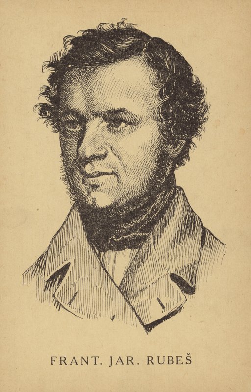 Frantisek Jaromir Rubes（1814-1853），捷克律师，作家和剧作家 作者 捷克学派