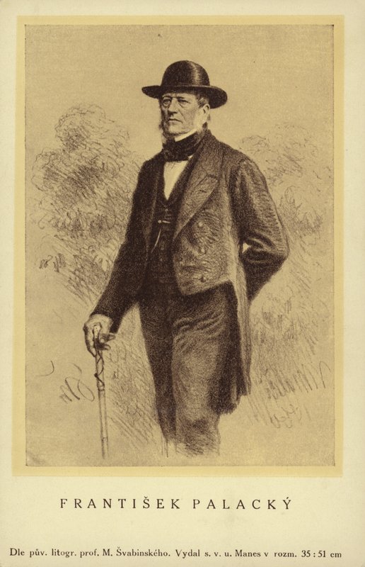 Frantisek Palacky（1798-1876），捷克历史学家和政治家 作者 捷克学派