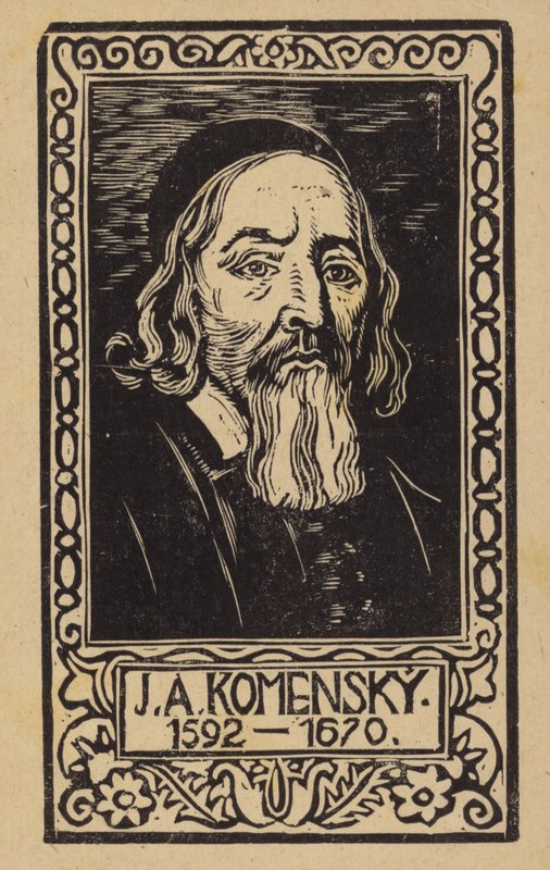 John Amos Comenius（1592-1670），捷克教师，教育家和作家 作者 捷克学派
