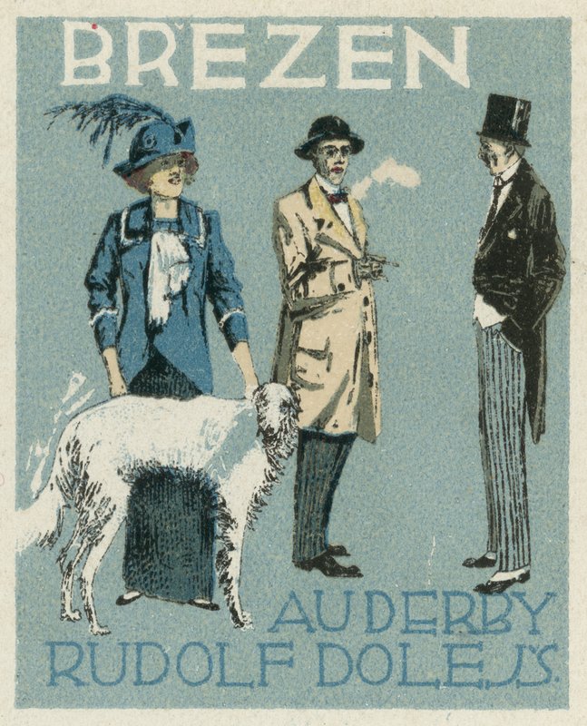 游行。 Au Derby Rudolf Dole时装秀，布拉格 作者 捷克学派