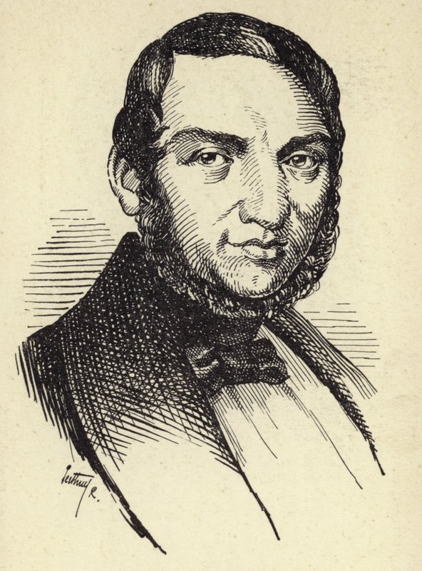 Frantisek Skroup的肖像 作者 捷克学派