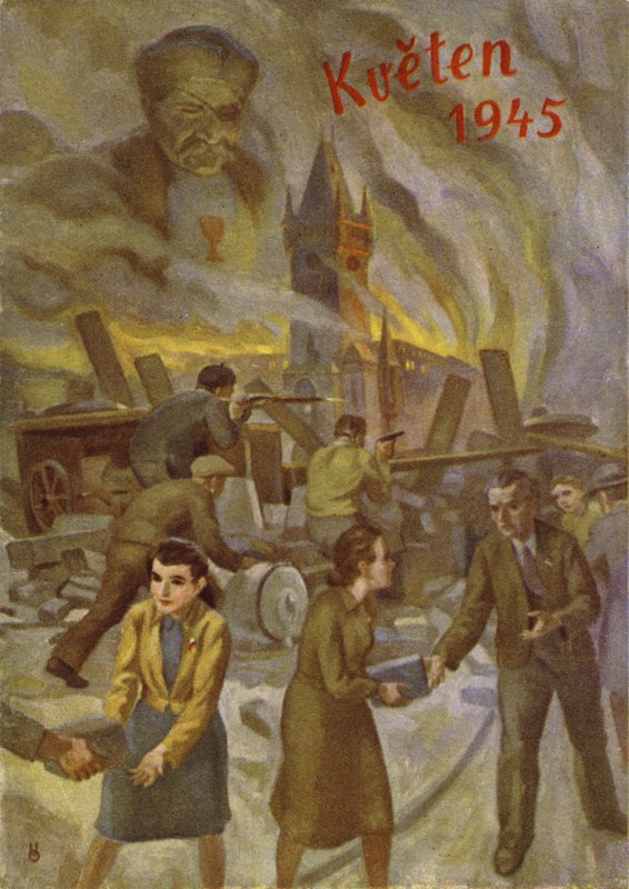 布拉格起义，第二次世界大战，1945年5月 作者 捷克学派