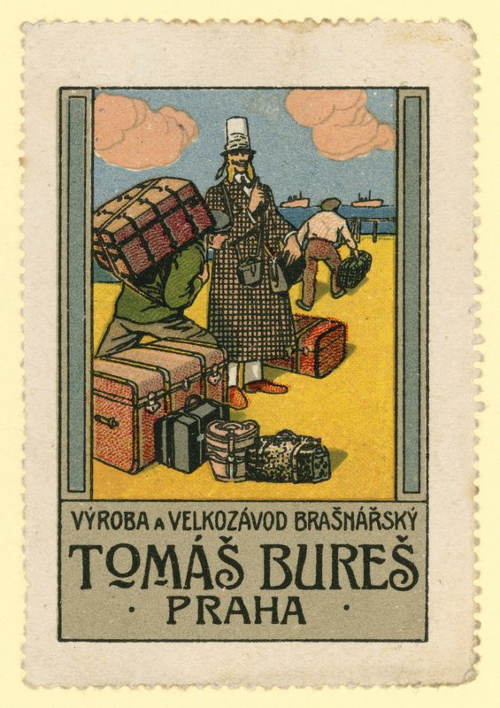Tomas Bures旅行箱，布拉格 作者 捷克学派