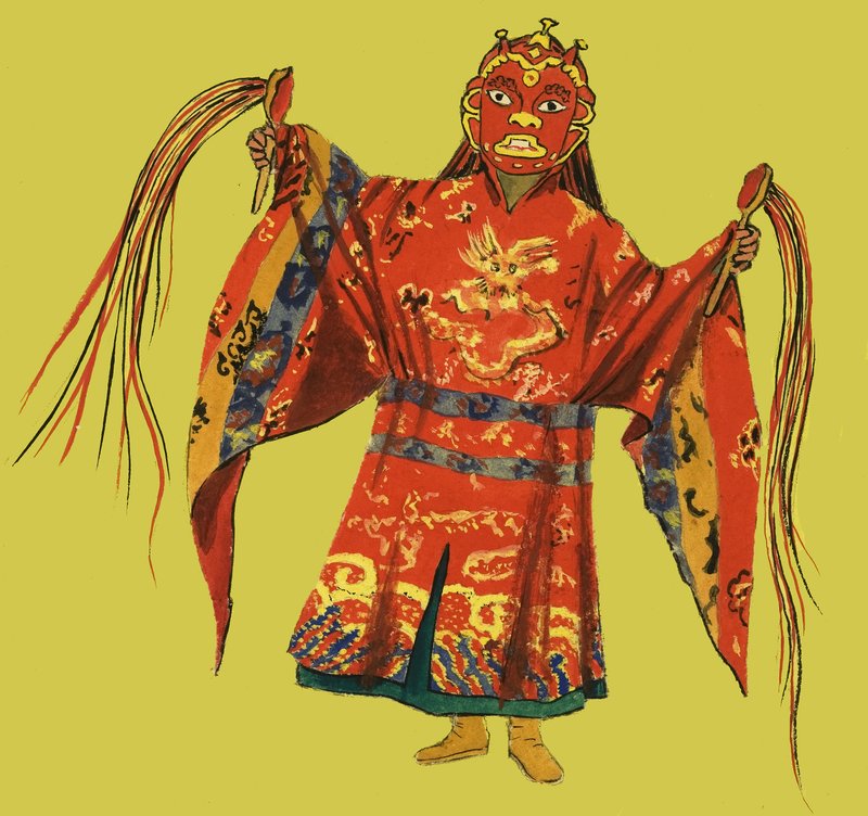 日本戏剧服装 作者 丹·埃斯科特