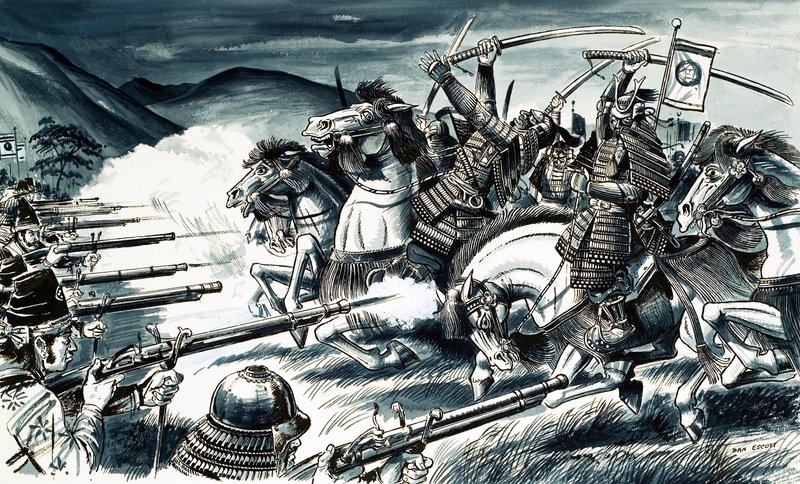 1575 年的长筱之战 作者 丹·埃斯科特