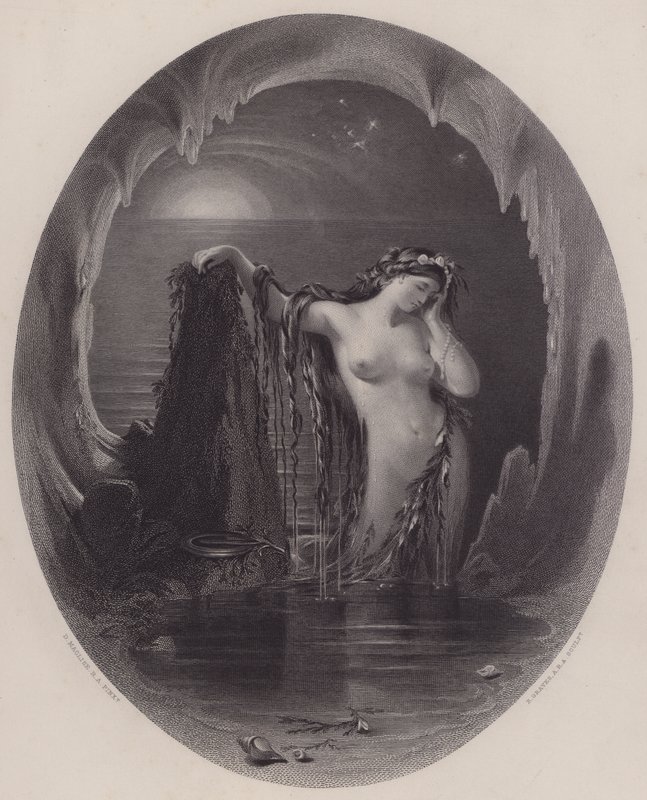 The Origin of the Harp (engraving) 作者 丹尼尔（后）麦克莱斯