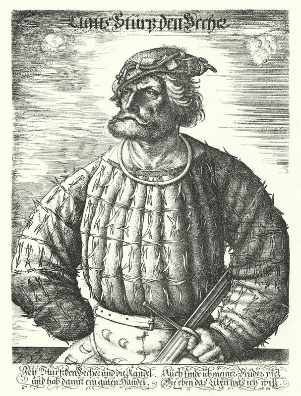 Kunz von der Rosen，神圣罗马皇帝马克西米利安一世的宫廷小丑 作者 丹尼尔·霍普弗