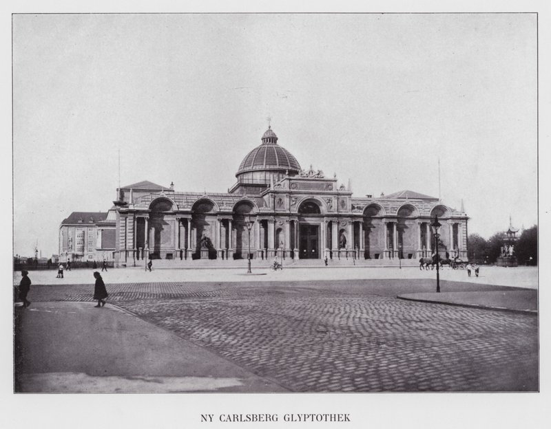Kjobenhavn / Copenhagen: Ny Carlsberg Glyptothek (b/w photo) 作者 丹麦摄影师