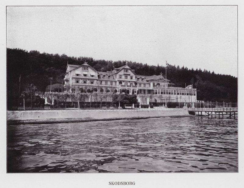 Kjobenhavn / 哥本哈根：Skodsborg（黑白照片） 作者 丹麦摄影师