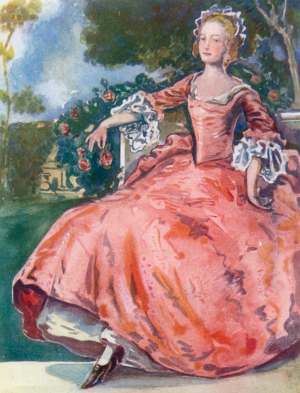 A Woman of the Time of George I 1714-1727 作者 迪翁·克莱顿·卡尔斯洛普