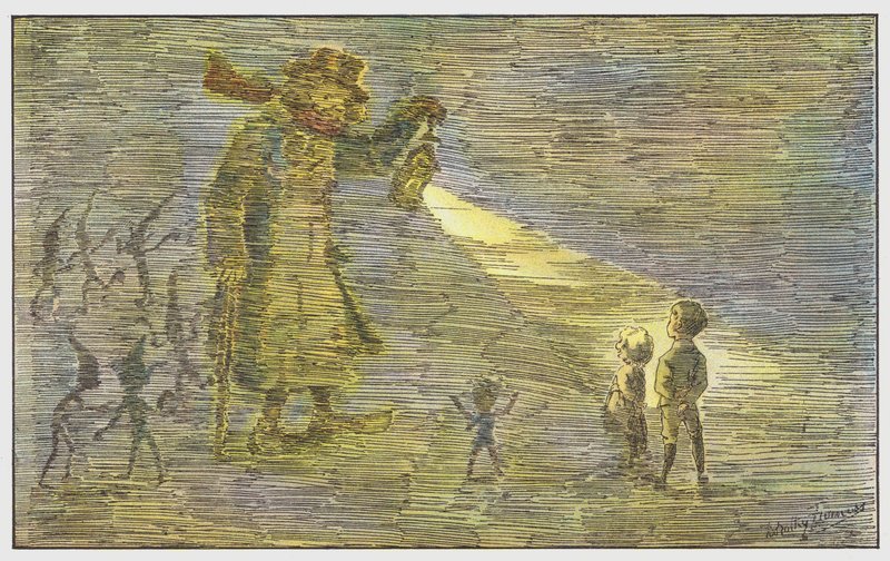 他们告诉黄雾他们正在寻找他们的财富 作者 多萝西·弗尼斯（Dorothy Furniss）