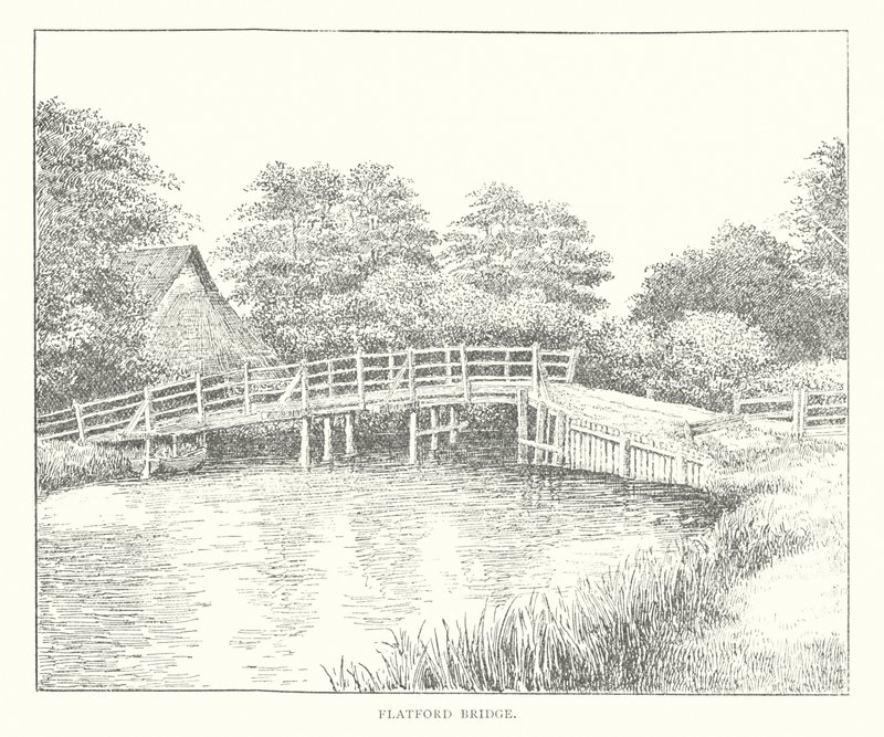 弗拉特福德桥（石版） 作者 邓肯·莫尔