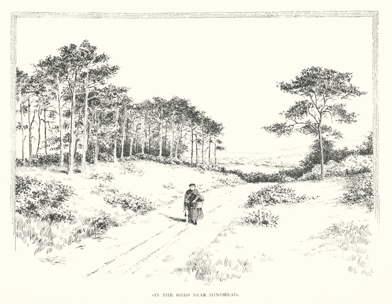 亨德黑德附近的公路上（平版） 作者 邓肯·莫尔