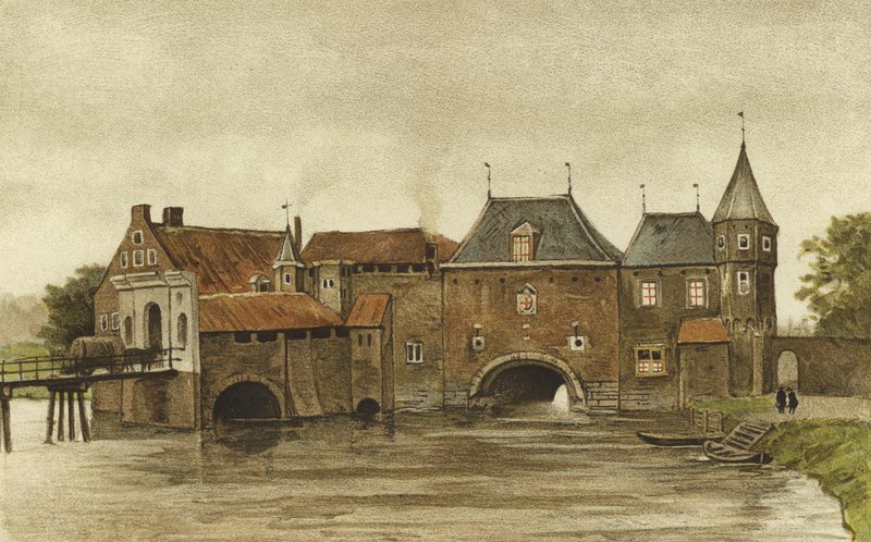 Koppelpoort，阿默斯福特，荷兰 作者 荷兰学校