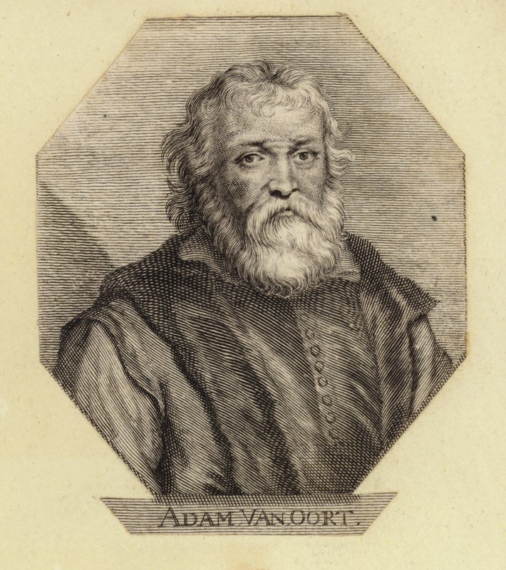Adam Van Oort，出生于比利时艺术家Adam van Noort。由Johann Georg Waldreich雕刻 作者 荷兰学校