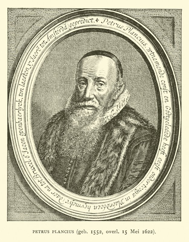 Petrus Plancius，荷兰天文学家，制图师和牧师 作者 荷兰学校