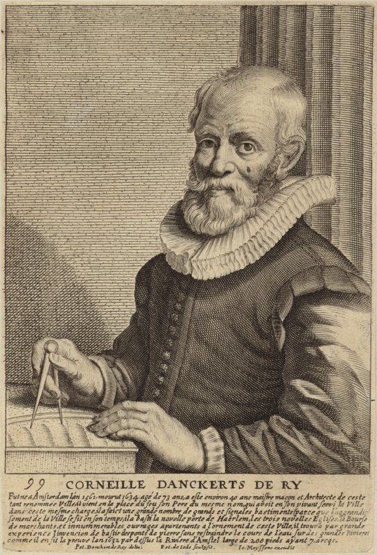 Cornelis Danckerts de Ry的肖像 作者 荷兰学校