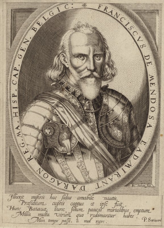 Franciscus de Mendosa画象 作者 荷兰学校