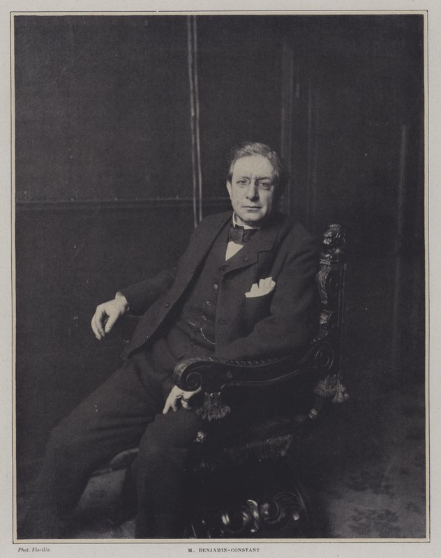 Jean-Joseph Benjamin-Constant，法国艺术家 作者 菲奥里洛